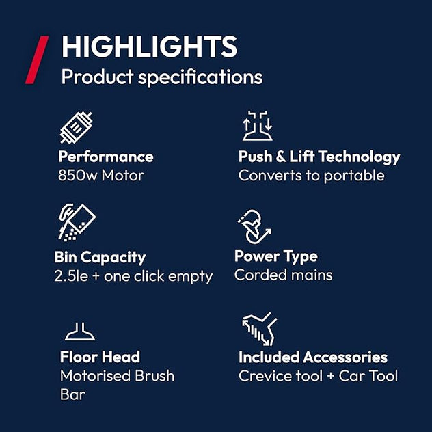 Upright vacuum cleaners - HL4 - HL420HMC 001 - 39101057